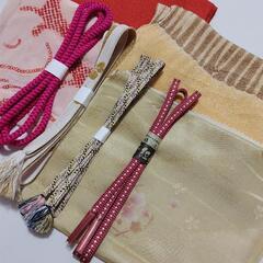 帯揚げ 帯締め セットの画像
