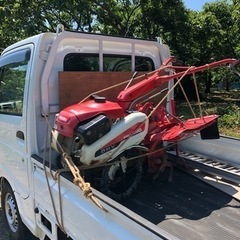 【大幅値下げ】管理機耕運機　ロビン操作簡単ロータ正/逆転 【土上...