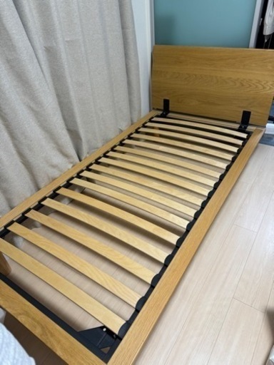 早い者勝ち！4.8万円相当　無印良品　ベッドフレーム