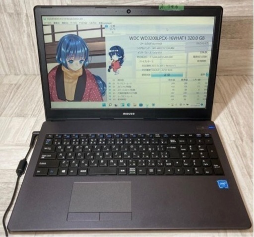 マウスPC☺️wpsoffice2インストール済み・