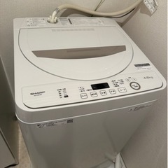 SHARP 洗濯機　4.5kg
