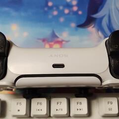【受渡し者決まりました】PS5 純正コントローラー DualSense ホワイトの画像