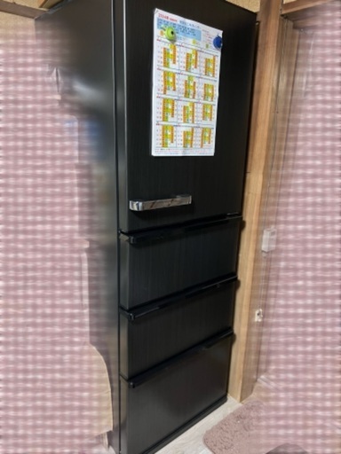 冷蔵庫AQR-V37K(K)長期保証残2年6ヶ月