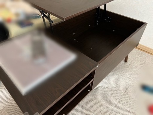 家具 昇降式ローテーブル