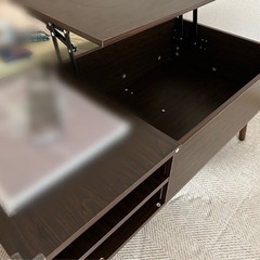 家具 昇降式ローテーブル
