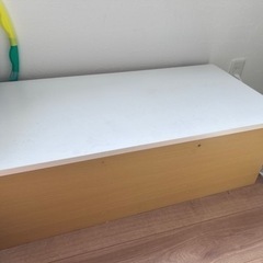 収納家具 イスにも使えます(28日取りに来て欲しいです！)