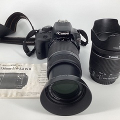 Canon EOS Kiss X7 + 55-250mmズーム　+ 18-55mmズーム　常識の範囲で値引き歓迎！