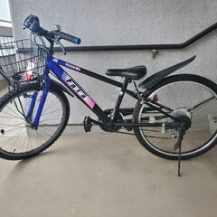24インチ　子ども用　6速ギア