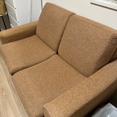【4/26まで無料】家具 2人掛けソファの画像