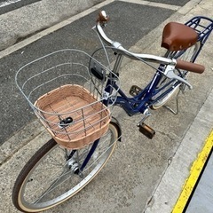 子供自転車24インチ、美品の画像