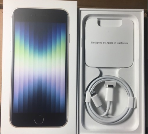 iPhone SE（第３世代）スターライト 128GB