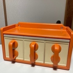 調味料入れ　レトロ　プラスチック