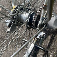 リサイクルショップどりーむ鹿大前店　No1381 自転車　シティサイクル　BRIDGESTONE　ギア内装三段切替付き　状態良好♪　26インチの画像