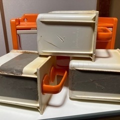 調味料入れ　レトロ　プラスチックの画像