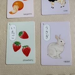 ひらがなことばカード　くもんの画像