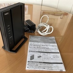 NEC WiFiルーター Aterm WG2600HSの画像