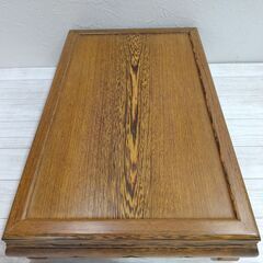 鉄刀木/花台/花瓶台/盆栽/香炉/木製/天然木/唐木/銘木/タガヤサン/卓/飾り/インテリア/床の間/W55㎝×D36㎝×H13㎝/E0DP0119の画像