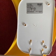 IKEA 月のウォールランプ　UPPLYST　中古（壁付け用ネジ無し）の画像