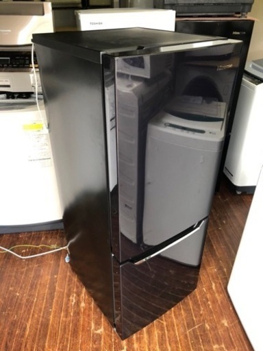北九州市内配送無料　保証付き　HR-D15AB 冷蔵庫 パールブラック [2ドア /右開きタイプ /150L]