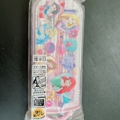新品未使用プリンセス箸セット　おにぎりラップ　ピックの画像