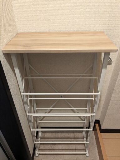 【美品★横幅49cm】シューズラック