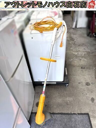 家庭向け リョービ AK-3710 刈払機 動作OK! ナイロンカッター専用 伸縮機能付 10m延長コード付き [中古品] ☆札幌市 白石区 白石店