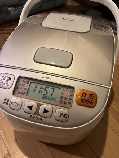 象印　炊飯器　2018年　綺麗です