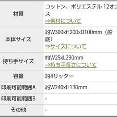 (新品)ミニトートバッグの画像