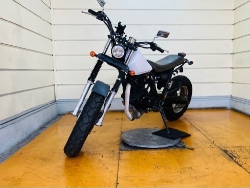 6883km TW200 ヤマハ　DG07J 中型★ 始動動画あり