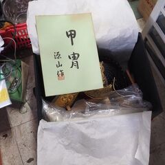 甲冑、兜、５月節句、箱入りの画像