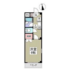 💙初期費用8万円！フリーレント1ヶ月！敷礼０！《1K》高崎市♦インターネット無料！駐車場あり！ベランダあり！室内洗濯機置場！収納あり！バストイレ別！💙 − 群馬県