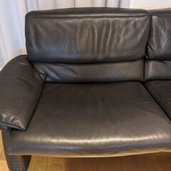 erpo（エルポ）レザー3人掛けソファ