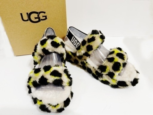 【決まりました】美品 UGG サンダル マルチカラー 23.0cm