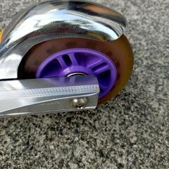 JDRAZOR キックスケーター　キックボード　パープルの画像