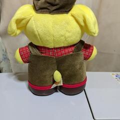 ポムポムプリン　つなぎ　ぬいぐるみの画像
