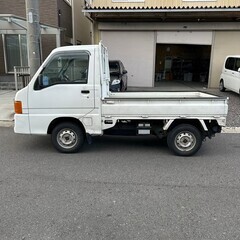 総額16.5万円★車検R8年4月★4WD★エアコン&パワステ付軽トラ★スバル サンバートラック 4WD(TT2) 15.7万キロ 平成13年式 ホワイトの画像