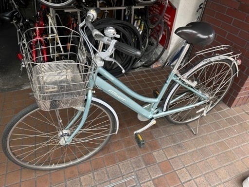 27インチ　ブリヂストン　アルベルト　内装5段変速　点灯虫　ベルトドライブ