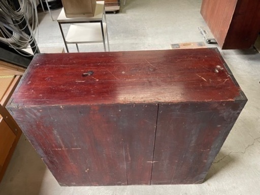 ☆時代箪笥 和家具 和箪笥 4段 横幅約106cm奥行き約42cm高さ約91cmレトロ 直接保管品 古民家 