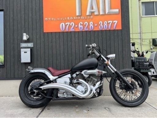 ★30万円！ドラッグスター400 セル1 実働車　フルカスタム！ヤマハ　ドラスタ　4TR アメリカン