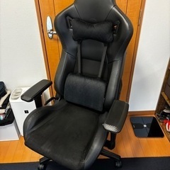【取引済】KARNOX カルノックス　ゲーミングチェア 黒の画像