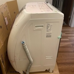 20・21日引取希望　ドラム式洗濯機　乾燥機　Panasonic NA-v81 ナショナル　ピンクの画像