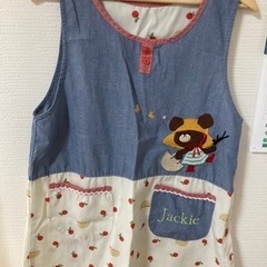 保育園　キャラクター　エプロン