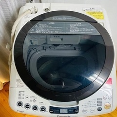決まりました】Panasonic ECONAVI 泡洗浄 縦型洗濯乾燥機（洗濯脱水