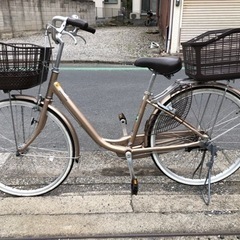 【整備済み】ブリヂストンアルミ軽快車alumiuの画像