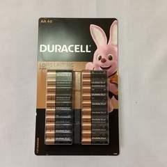 DURACELLアルカリ単3電池40本の画像