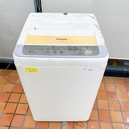 Panasonic 洗濯機  NA-F60B10 動作品