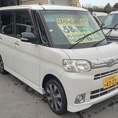 東京仕入車❗ダイハツ　タント　４ＷＤ ＣＶＴ パワースライド　エ...