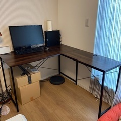 【無料】L字型オフィス机の画像