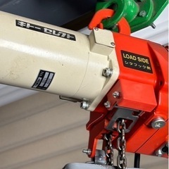 キトー　KITO　電動 チェーンブロック  規格荷重 100kg 100v　ホイスト ウインチ 電気の画像
