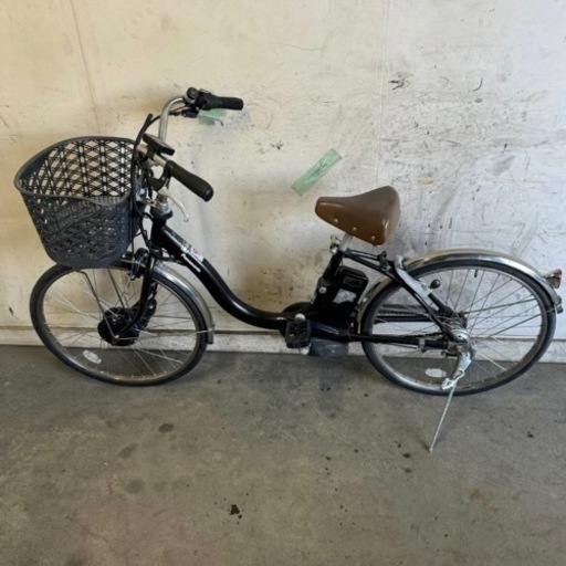 263□岐阜発　△Panasonic/電動アシスト自転車/24インチ/3段変速/充電器無し/バッテリー6.6Ah/走行確認/防犯有り/現状品　R6.3/18□
